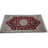 Nishtha Oriental Area Rug in Red
