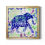 «Painted Elephant I», reproduction d'art graphique sur toile encadrée-608763009-608763070