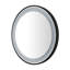 Blakewell, 24 po, noir / argent, miroir DEL en aluminium