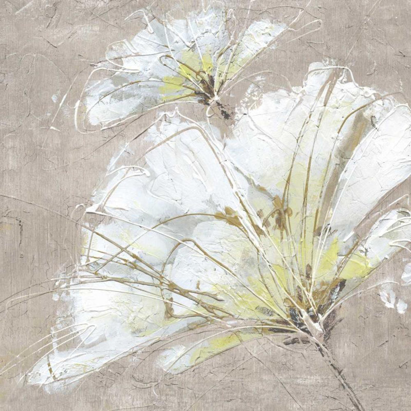 «Red Barrel Studio®» par Kroeker, Wendy Gallery, art sur toile tendue: Fleurs blanches III, H 36 po x l 36 po