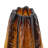 Textured Glass Vase - Amber-855872101