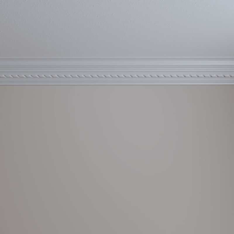 Windsor Rope Design Primed Polyurethane Crown Moulding