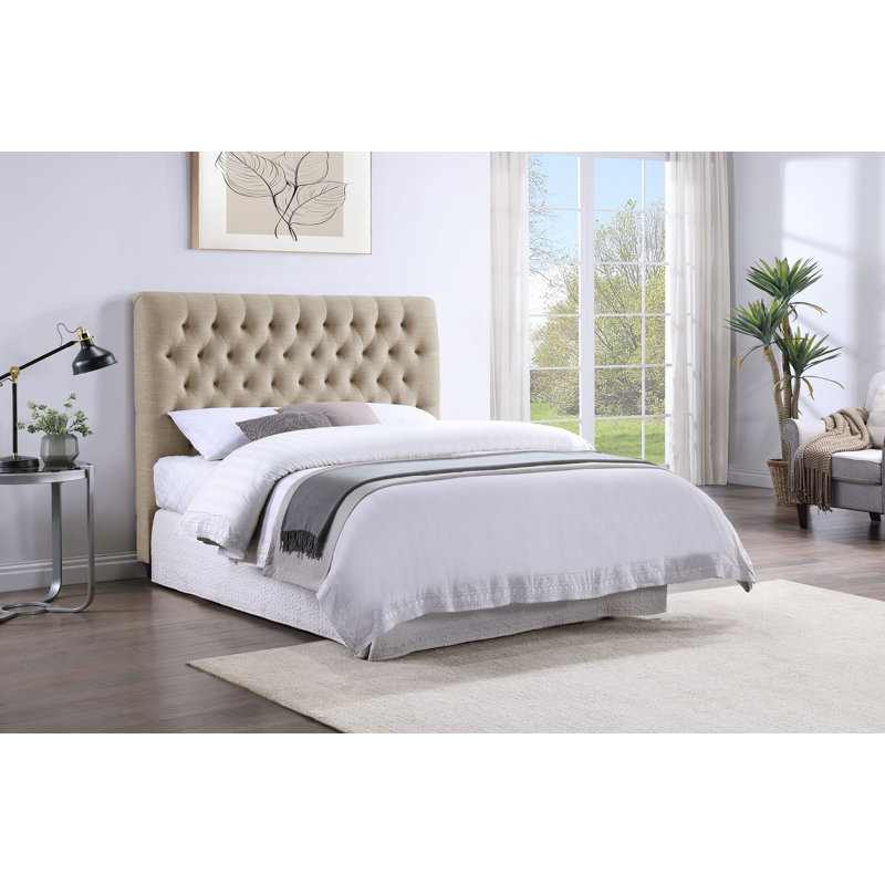 Martines Upholstered Panel Headboard, King