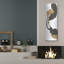 Art mural en métal «Bold Gold Tall 1» par Chris Paschke-102872340