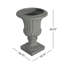Urne de jardin pour l'extérieur, gris-861466600