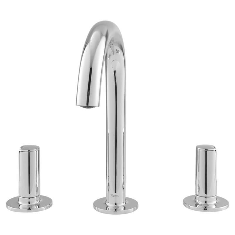 Studio S 2-handle Bathroom Faucet with Drain Assembly, Polished Chrome, Knob Handle