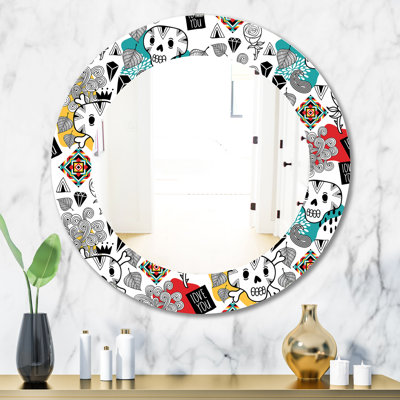 Miroir mural Whales