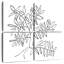 Harnek, un arbre noir et blanc