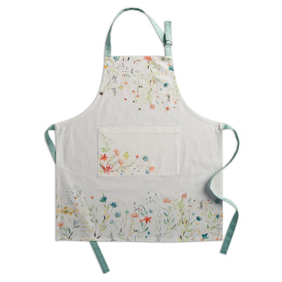 Colmar Floral Cotton Bib Apron