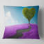 Heart Tree Abstract - Coussin imprimé abstrait-30424011-30424015