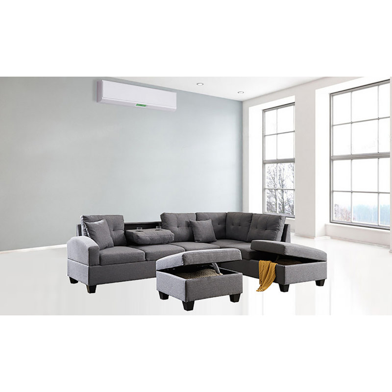 Canapé modulaire faisant face à la droite 108,5 po de largeur