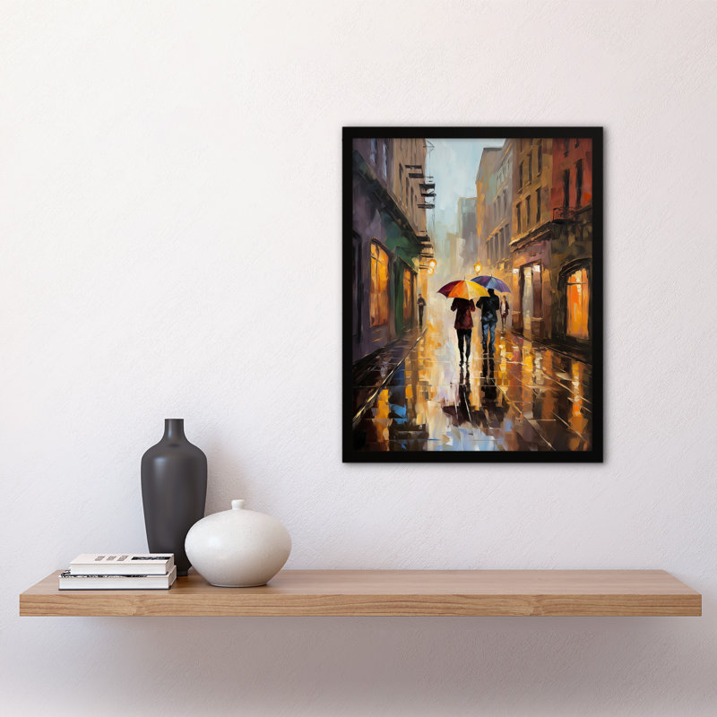 Akshar Single Picture Frame Print