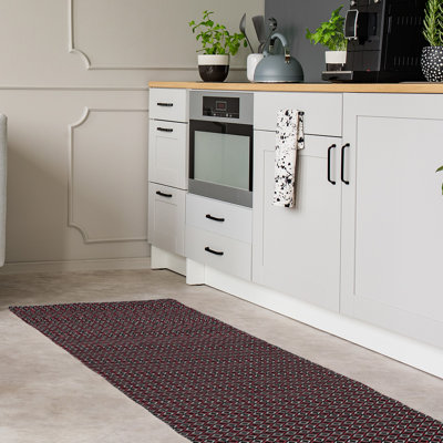 Chenille Geometric Indoor Rug