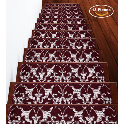 Tapis d'escalier 9 x 28 po antidérapants (ensemble de 13)