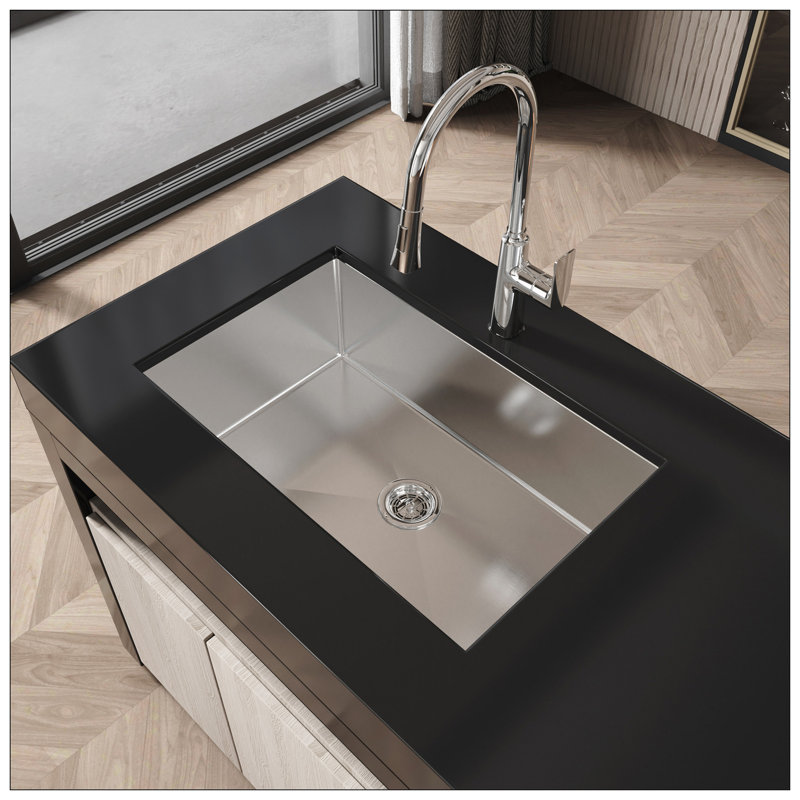 Évier de cuisine Évier de cuisine 30 po x 19 po multifonctionnel encastrable en acier inoxydable S304