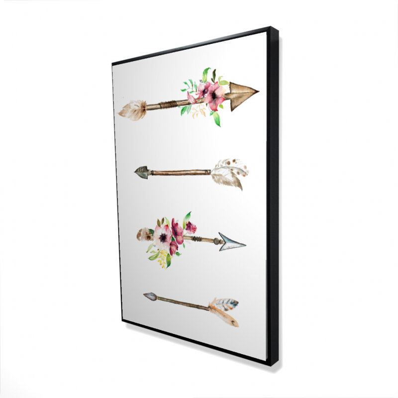 " Arrowheads And Flowers "
