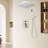 Rain Shower Head Systems Wall Mounted Shower