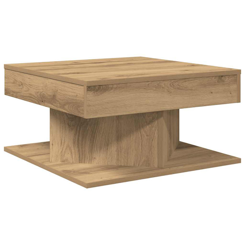 Goce Block Coffee Table, Artisan Oak