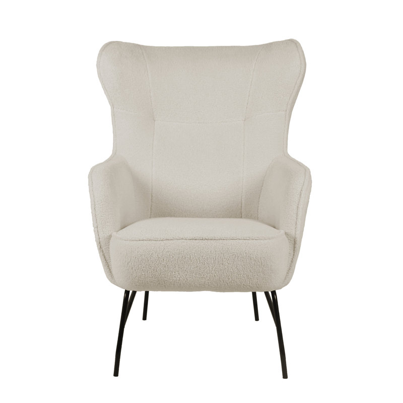Rainer Upholstered Accent Chair, Set Of 2, Cream