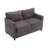 Natusha 52.35'' Reception Loveseat-772276548