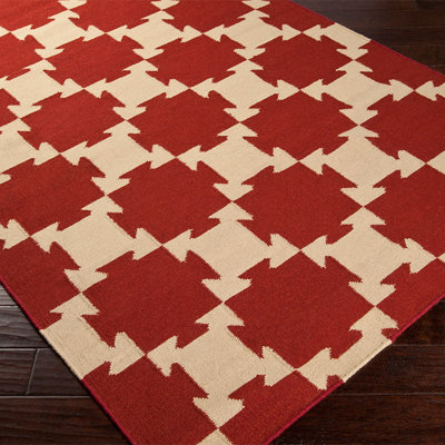 Pawlak Wool Geometric Indoor Rug