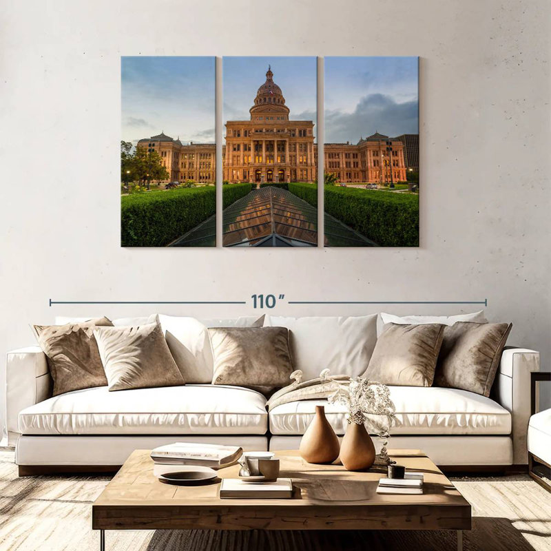 Capitaine Austin Texas, H 48 po x l 74 po