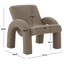 Fauteuil de 31,5 po de large Isle-571181093