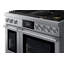 48" Dual Fuel Pro-Range 6 Burners With Griddle, Transitional, Silver, NG/LP