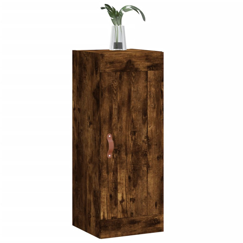 Meers Bathroom Cabinet, Smoked Oak