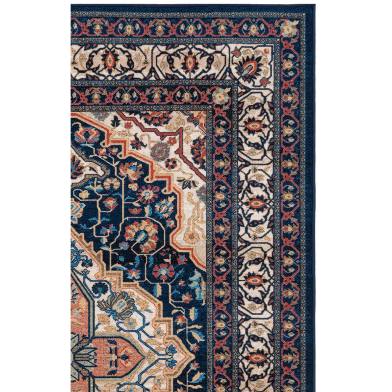 Journey Performance Machine Washable Oriental Rug, Rectangle 4'4" x 6'4"