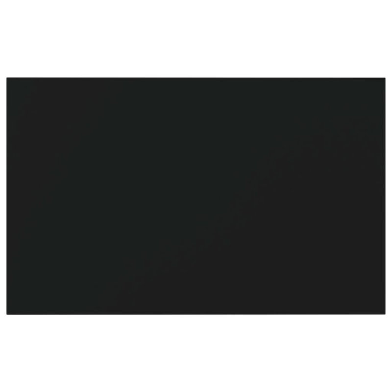 Bookshelf Boards 8 pcs Engineered Wood, (8 Shelves) 0.6" H x 31.5" W x 19.7" D, Black