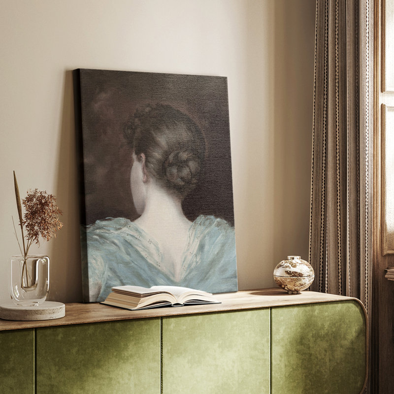 Reproduction de portrait rétro XXVI - galerie Cavas sur mesure, H 27 po x l 18 po