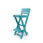 Tabouret de bar pliant extérieur recyclé Key West -1970462722