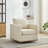 30.5" W Upholstered Comfy Swivel Club Chair-850508341