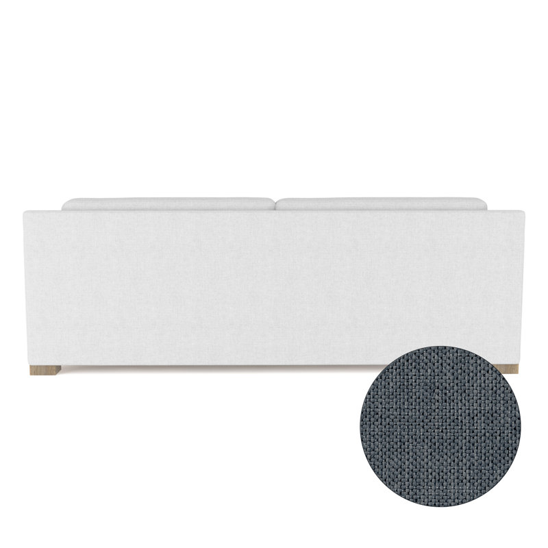 Canapé Mercer, H 33,5 po x l 96 po x P 39 po, Lin à tissage de galets Bluebell, Naturel