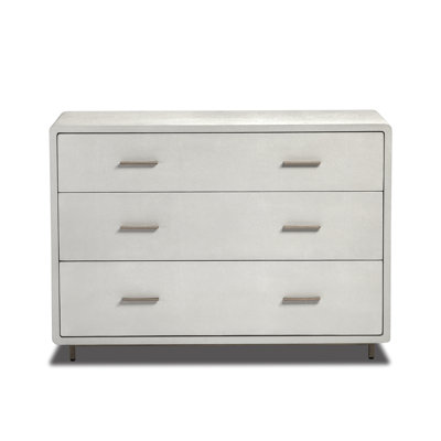 Calypso 3 Drawer 46" W Solid Wood Dresser by Interlude