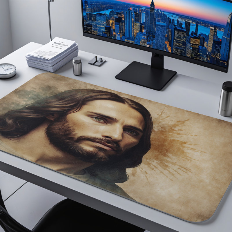 Polyester Desk Pad, 23.6x13.8