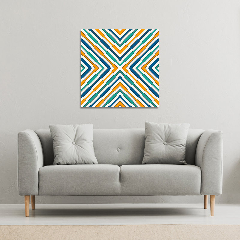 1 Piece Wrapped Canvas Wall Art, 90cm H x 90cm W x 4cm D