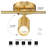 6-Light Adjustable Heads LED Track Lighting Fixture