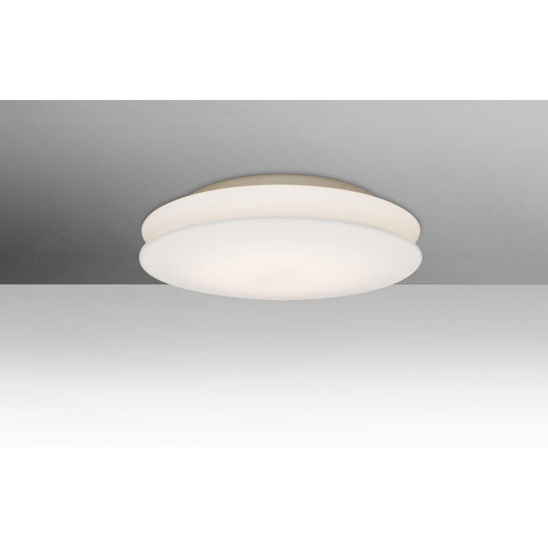 Plafonnier encastré à del simple 1 lumière Aghrunniaght, H 3,75 po x l 12,5 po x P 12 po