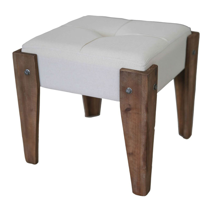 Carré capitonné 17 po Evolette Elegance, Naturel