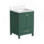 Meuble-lavabo 24 po, meuble-lavabo avec cadre en bois massif, comptoir de meuble-lavabo autoportant avec lavabo vert-1955426546-1955426556