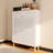 Shoe Cabinet With 2 Drawers, Narrow Shoe Cabinet, Freestanding Shoe Organizer For Entryway, Shoe Storage Organizer For Home