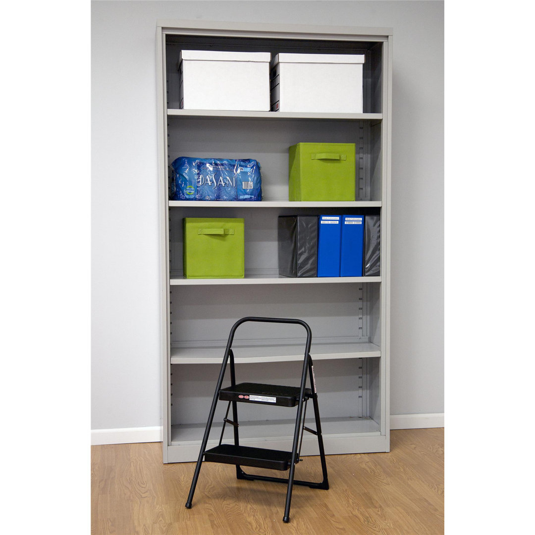 COSCO 2-Step Household Folding Steel Step Stool COSCO