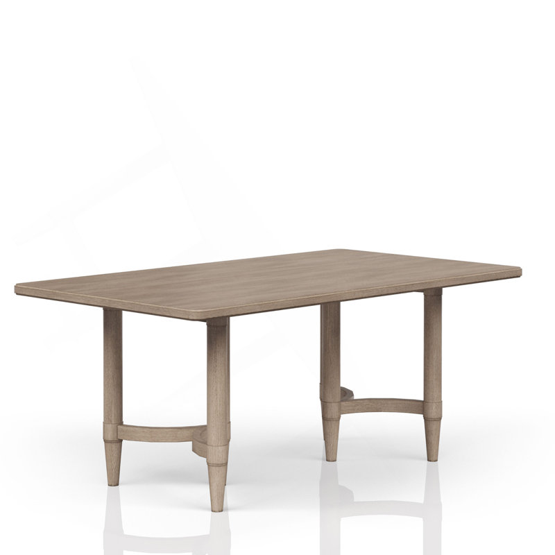 Table de salle à manger à hauteur de comptoir au fini sable