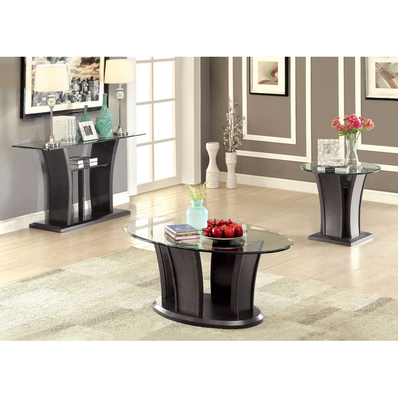 Ensemble de tables basses 3 pièces Pettegrow