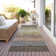 Neysa Washable Striped Indoor Rug