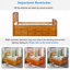 Lit plateforme avec rangement Coverson, lit en bois massif avec 6 tiroirs-544457433