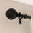 Debuono Adjustable Overall Width x 0.75" Diameter Single Curtain Rod-2104440512