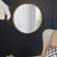 Miroir rond manufacturé